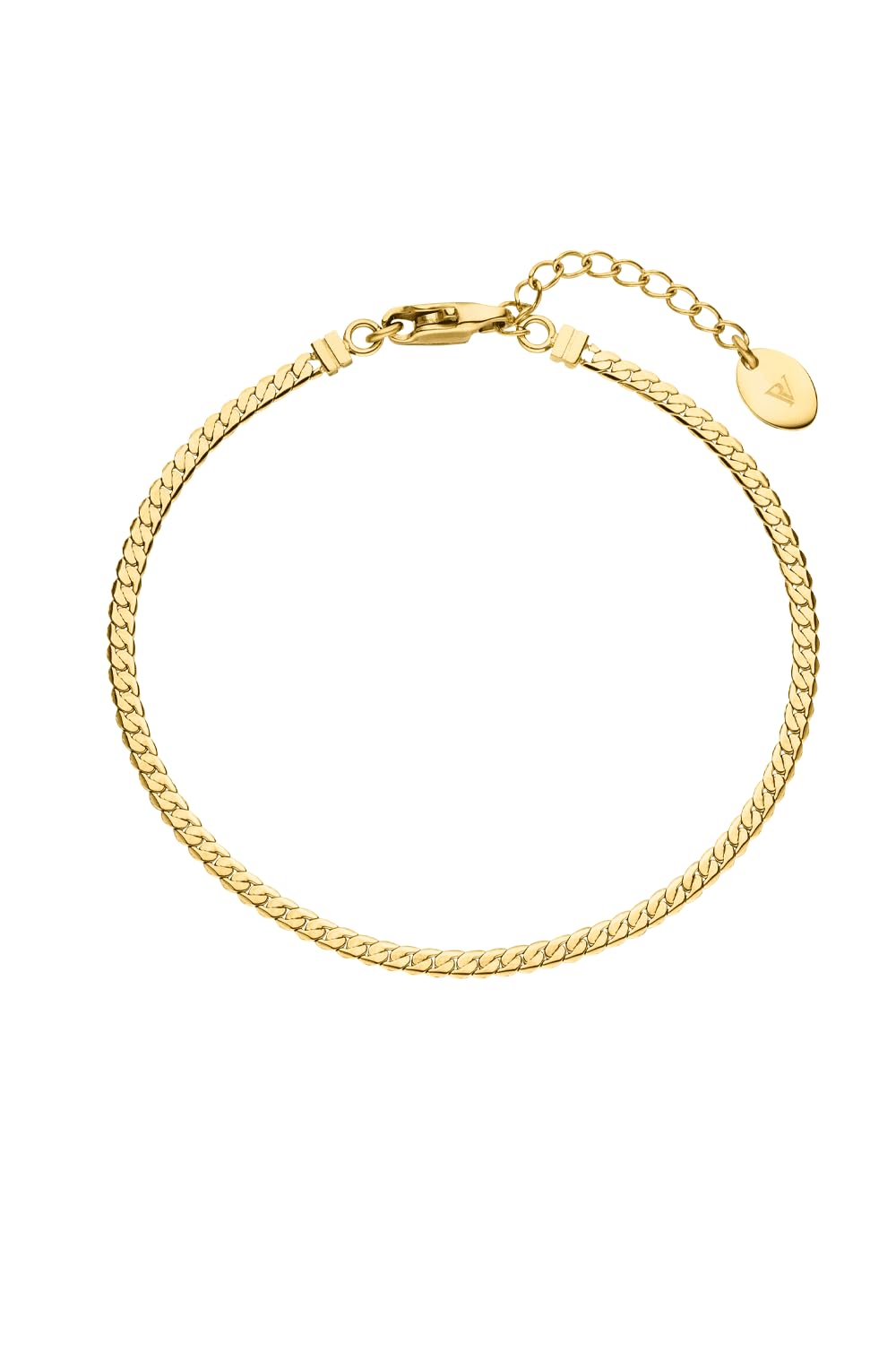 PAUL VALENTINE - Damen Armband Edelstahl - Vergoldet/Golden - PV-B0017