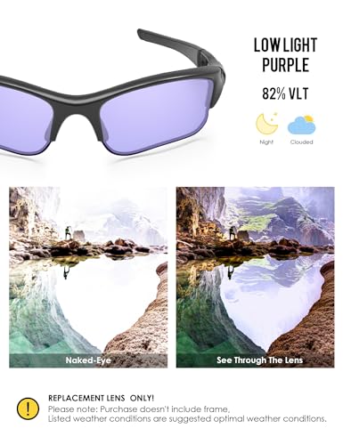 Image of BLAZERBUCK Replacement Lenses & Sock Kit for Oakley Flak Jacket XLJ Sunglass