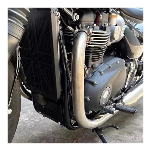 Barre sécurité moteur Bobber en acier robuste finition premium - 7