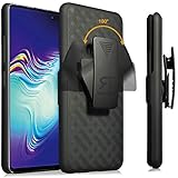 Rome Tech Holster Case with Belt Clip for Samsung Galaxy S10 5G - Slim Heavy Duty Shell Holster Comb
