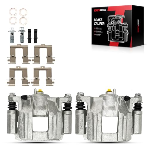 Image of Torchbeam Rear Brake Caliper Left&Right w /Bracket Fit for Pilot | 19-B3824+19-B3825