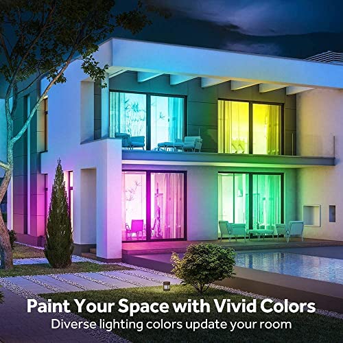 Govee Led Strip Lights, 65.6Ft Rgb Led Light Strip With Remote Control, 20 Colors And Diy Mode Color Changing Light, Easy Installation Led Lights For Bedroom, Ceiling, Kitchen, 2 Rolls Of 32.8Ft #TOP4
