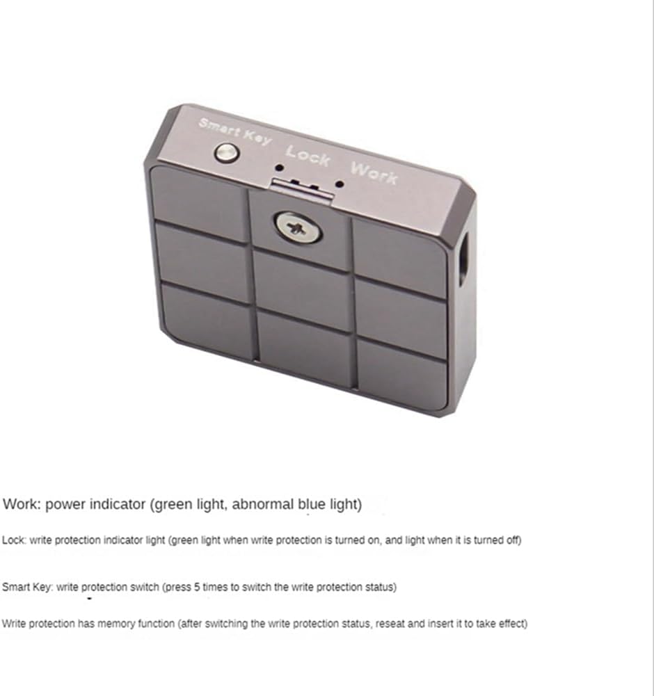 USB C to C Cable M.2 NVME 2230 SSD Enclosure USB 3.2 10Gbps to NVME M-Key External Solid State Drive Case Durable, 500413206