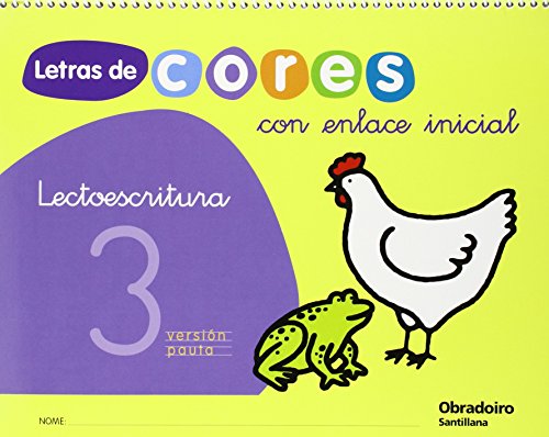 Letras de Cores 3 con Enlace Ed 2009 Galicia