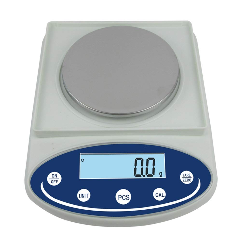 Balance analytique de Laboratoire de Haute précision (0,1 g) pour Le comptage et Le Pesage Scientifique électronique, idéale pour Les écoles de Bijouterie, capacité de 10,1000g/0.01g