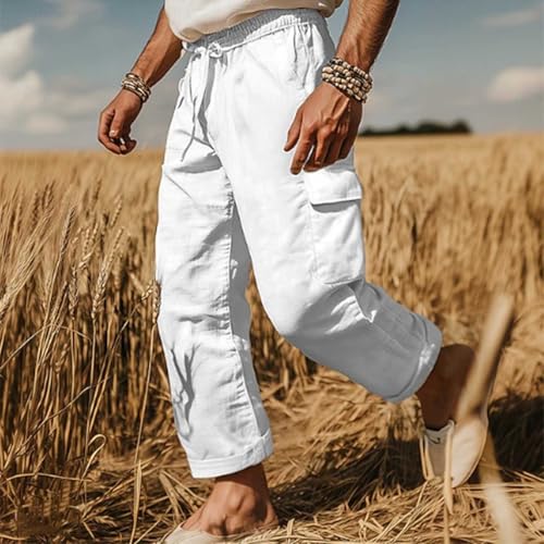 Mens Lightweight Joggers Quick Dry Cargo Hiking Pants Running Workout Athletic Travel Golf Casual Outdoor Fitness2