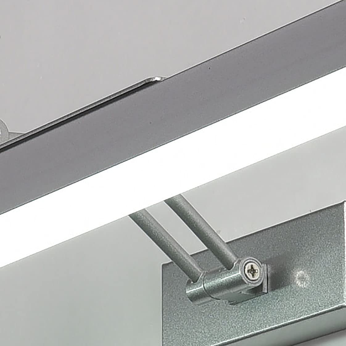 Lampada da Specchio a LED per Bagno con Telecomando USB Ricaricabile e magneti con Lampada da Specchio Adesiva a Risparmio energetico per Lampada da Parete a LED Impermeabile Bianco Freddo 6000K,