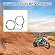 GOOFIT 150mm Bremszug und 130mm Gaszug für 125cc 150cc 200cc 250cc ATV Dirt Pit Bike Quad Dune Buggy Go Kart