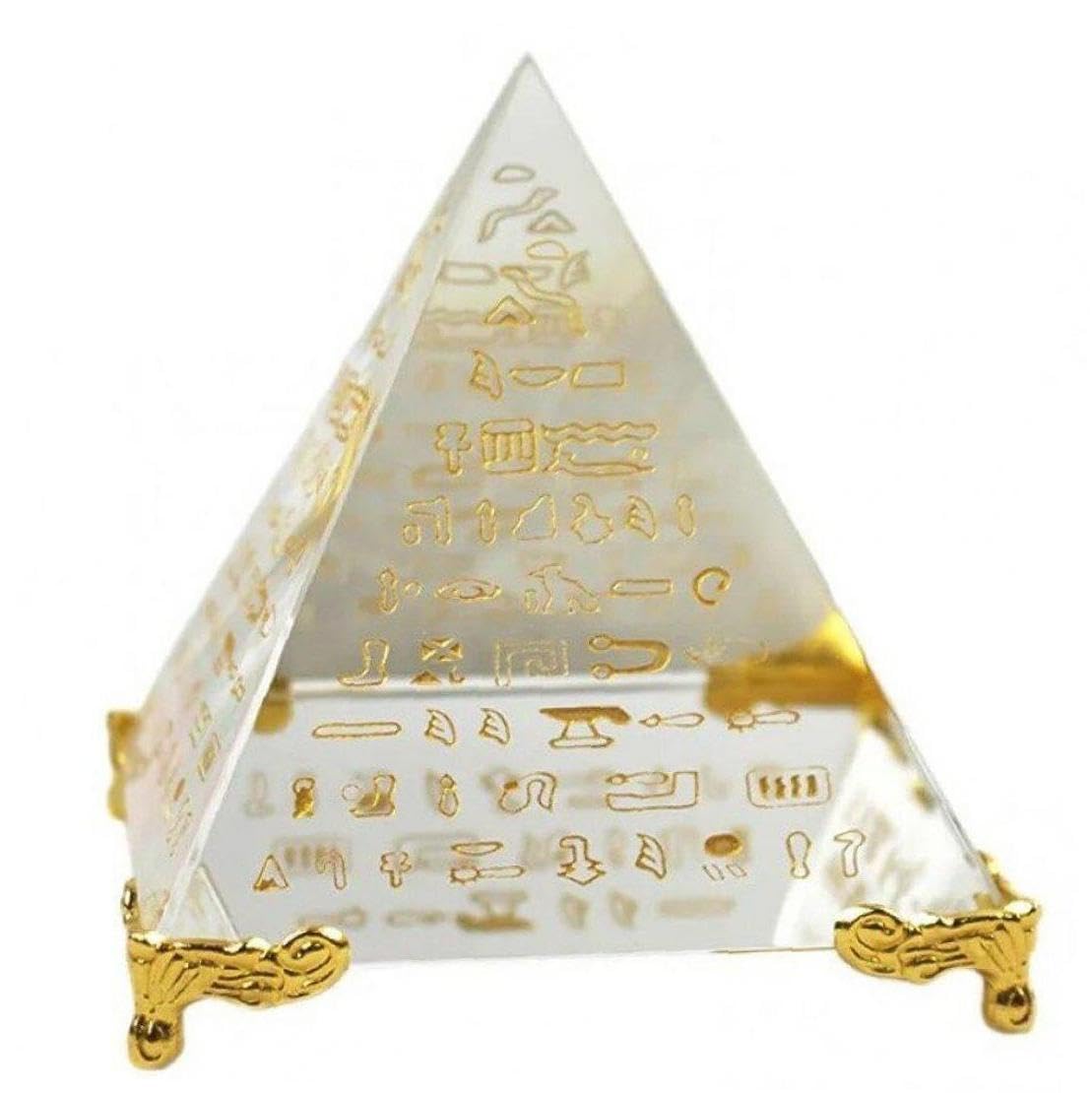 Amazon.co.jp: エジプト ピラミッド 置物 クリスタル 古代 アート 建物