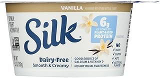 Silk Vanilla Dairy Free Yogurt Alternative, 5.3 Ounce -- 12 per case.