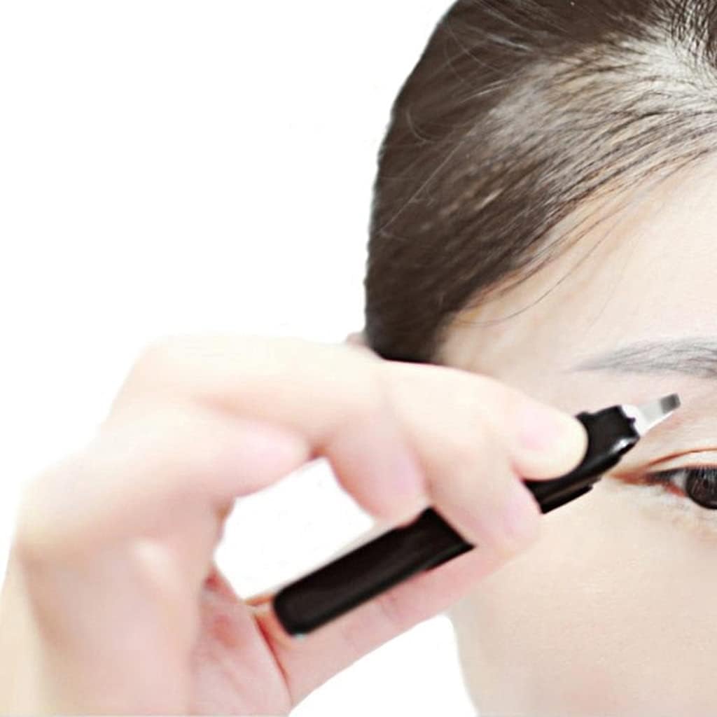 FUZHCY(たけち) 眉毛ピンセット自動引き抜き可能な傾斜端面髪の