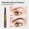 Revlon-Brow-Fantasy-Pencil-Gel-by-ColorStay-Dark-Brown Revlon Eyebrow Gel & Pencil, ColorStay Brow Fantasy 2-in-1 Eye Makeup, Longwearing with Precision Tip, 106 Dark Brown, 0.04 Oz