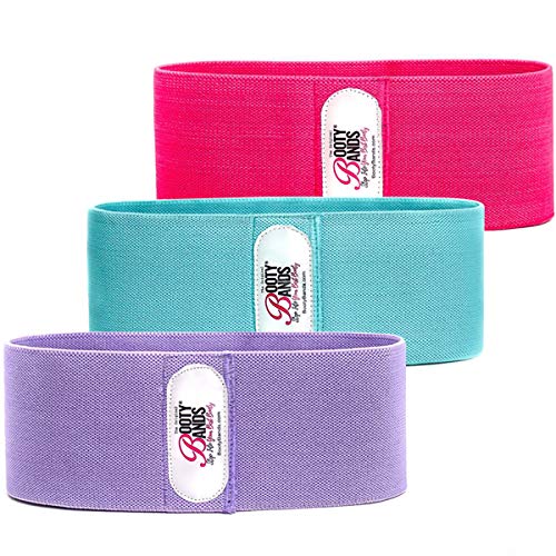 Booty Bands for Women - Non-Slip Workout Bands to Tone Glutes, Abs, Hamstrings, Back, Inner and Outer Thighs - Flexible, Thick Resistance Bands