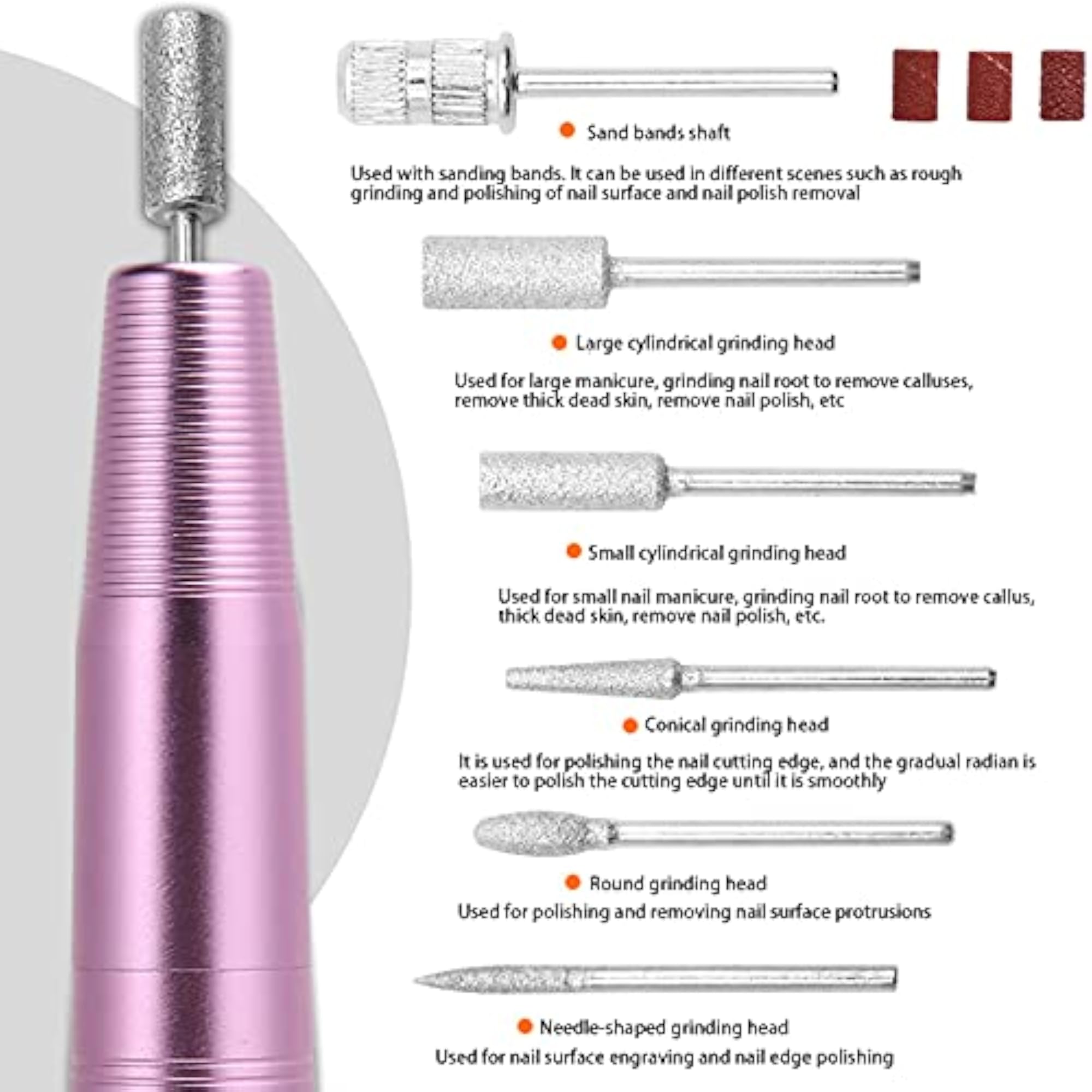 Nail Drill Machine, Portable Nail Art Drill
