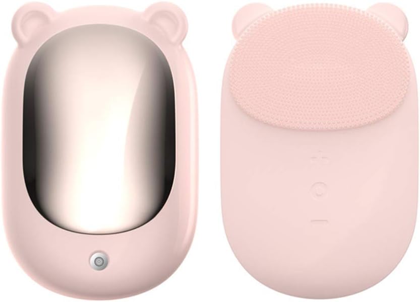 Beauty Silicone Electric Massage Brush Facial Cleaning Mini Face Washing Machine Cleansing Tool LFMXLD,A