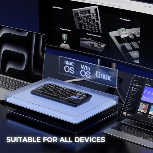 Image of Keychron Q1 HE 8K Magnetic Switch Wired Keyboard, Adjustable Actuation Point Launcher Web App Full Metal Body with PBT Keycaps Hot-Swappable Ultra-Fast Lime Magnetic Switch for Mac Windows Linux