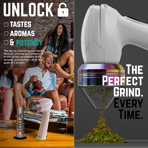 Image of Mamba XL Electric Grinder with Color Box. USB Powered Essential Kitchen Mill for Grinding
