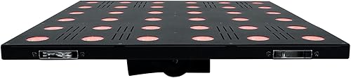 (4) Rockville Stage Matrix 36 RGB 6x6 Tri-Color Matrix Blinder Light DJ/Stage/Band
