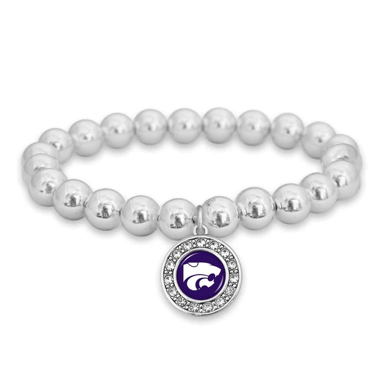 Kansas State Abby Stretch Bracelet Jewelry Gift Licensed KSU