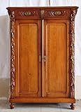  KAFKA-ANTIK Wunderschönes seltenes antikes Gründerzeit Vertiko-Nussbaumfurnier-ca.1880