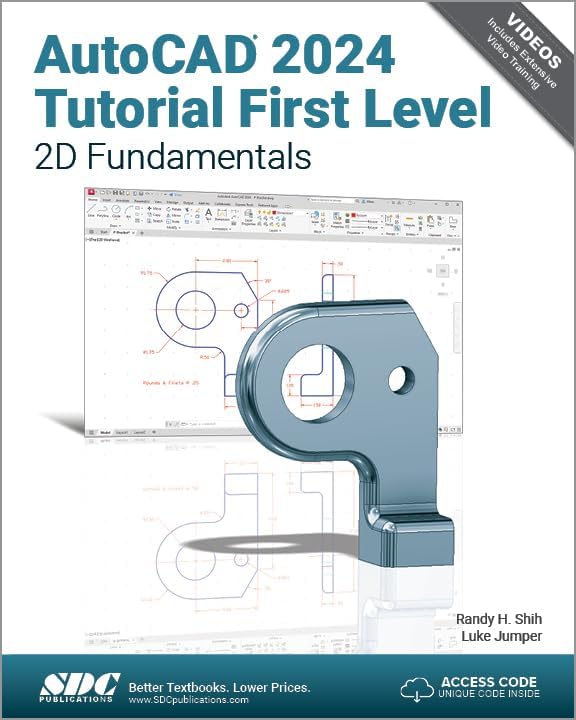 SDC Publications AutoCAD 2024 Tutorial First Level 2D Fundamentals
