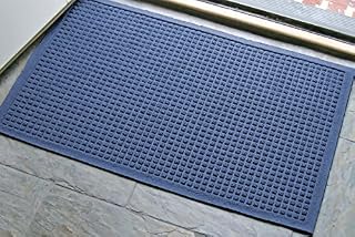 WaterHog Fashion Commercial-Grade Entrance Mat, Indoor/Outdoor Charcoal Floor Mat 3' Length x 2