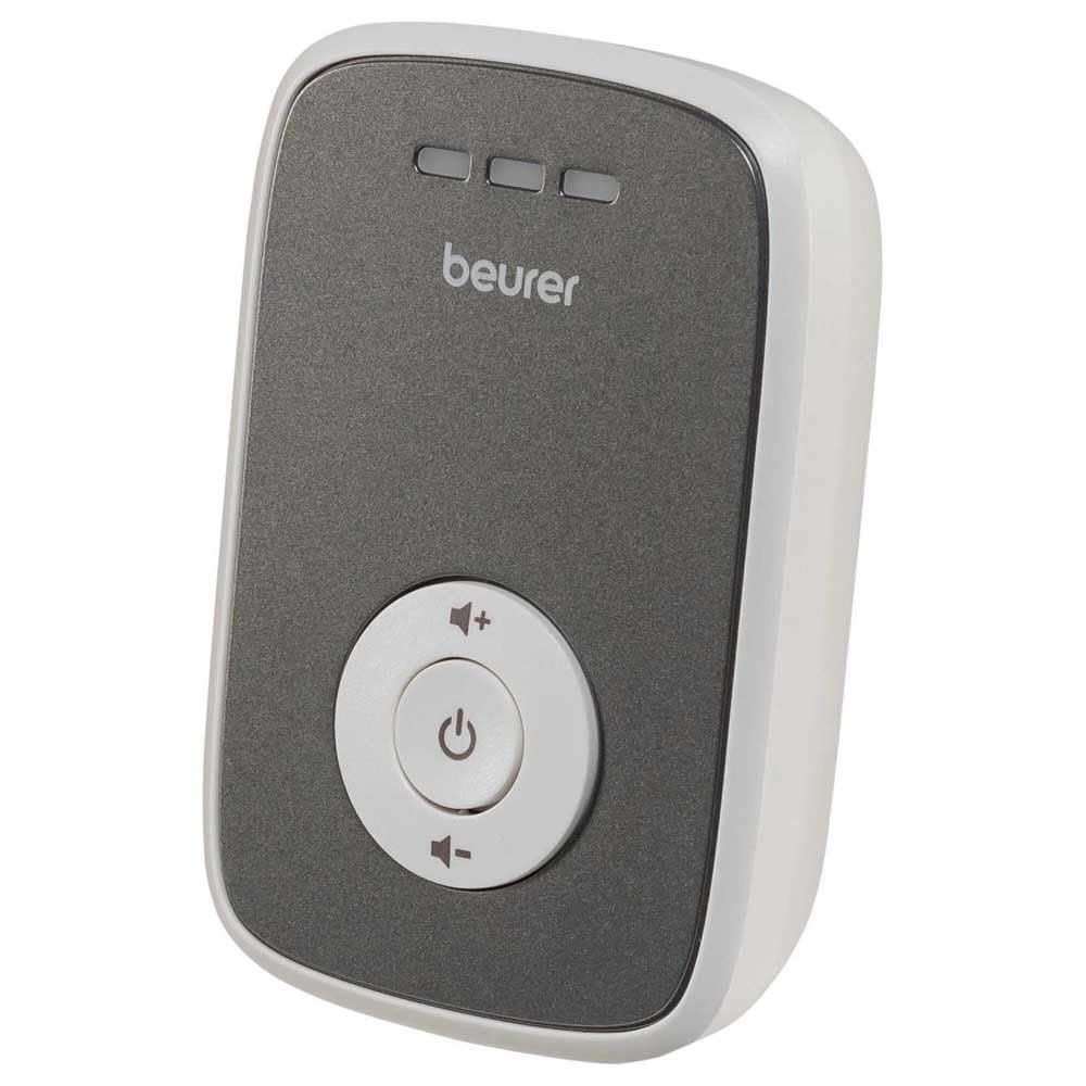 Beurer BY33 - Vigilabebés, Modo Eco+, Color Blanco y Gris