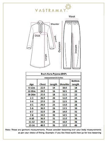 Image of VASTRAMAY Boy's Blended Sherwani Set