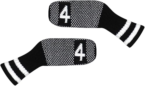 Miniatura 10 de Scott Edward 10 fundas para cabezas de palos de golf para hierros, básicamente, con forma de calcetines, lavables, duraderos, protectores de cabeza