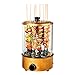 AJH Machine à brochettes de Gril de Barbecue Machine à Barbecue Automatique sans fumée Gril électrique Rotatif adapté à l'intérieur et à l'extérieur