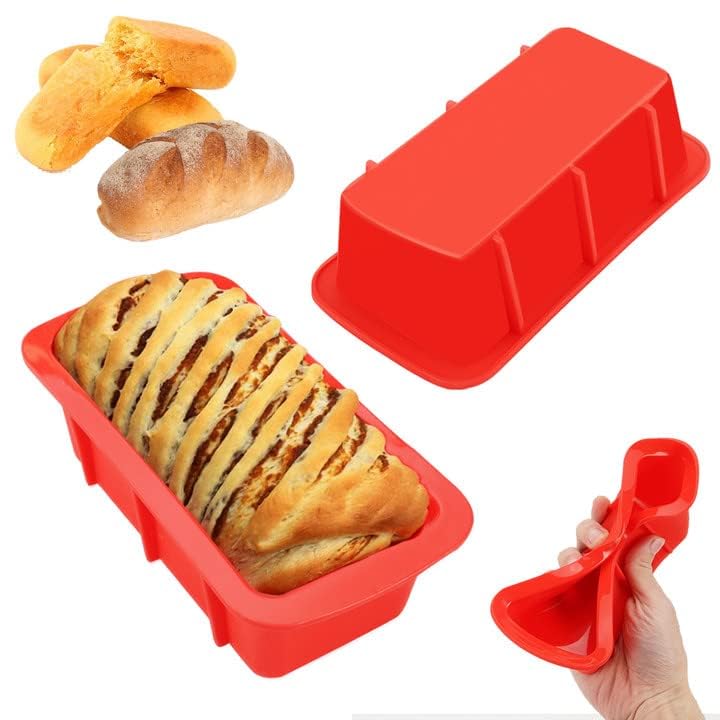 Amosfun Teglia da Forno in Silicone Stampo per Torte Multifunzione per Uso Domestico Accessorio per Cottura