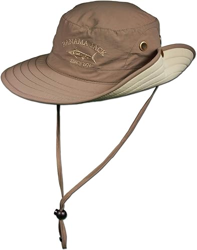 Miniatura 7 de Panama Jack Boonie - Sombrero de pesca con cubo, ligero, plegable, protección solar UPF (SPF) 50+, ala flotante de 3 pulgadas