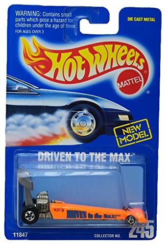 Hot Wheels Driven to The Max, [Orange] #245 All Blue Card