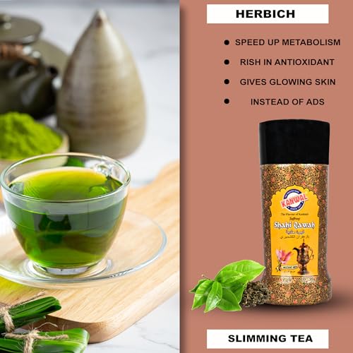 Image of Kanwal Shahi Qawah(Kahwa) Green Tea Powder,Pack Of 2(300Gmx2) Combo