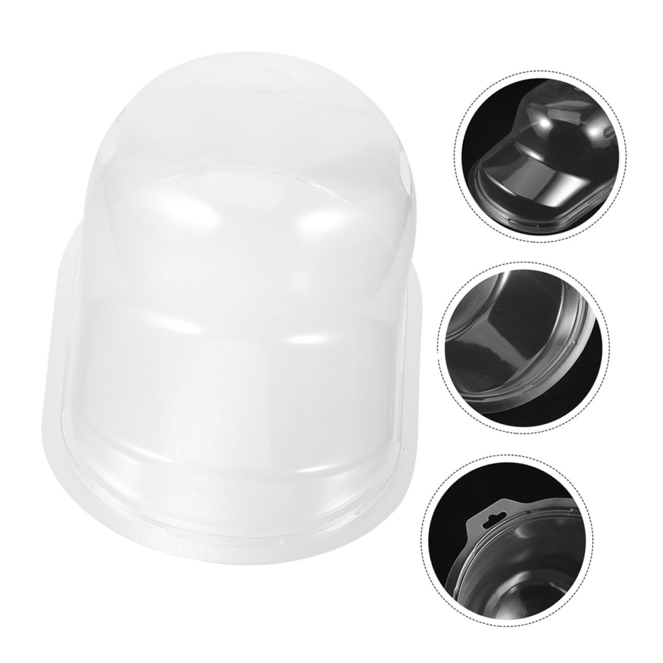 3piezas Soporte De Expositor Para Gorras Estuche De Viaje Cajas Para Gorras