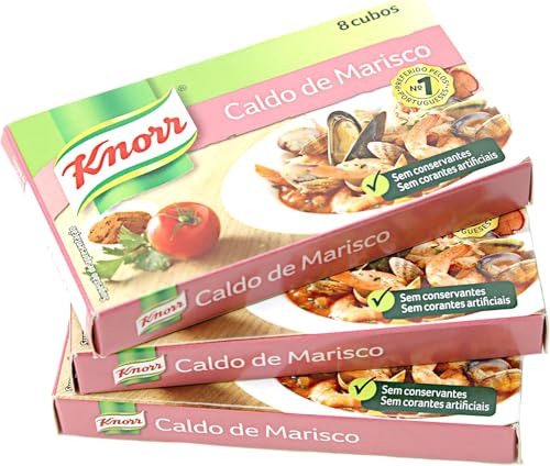 Knorr 3er Set Meeresfrüchtebrühe 8 Würfel