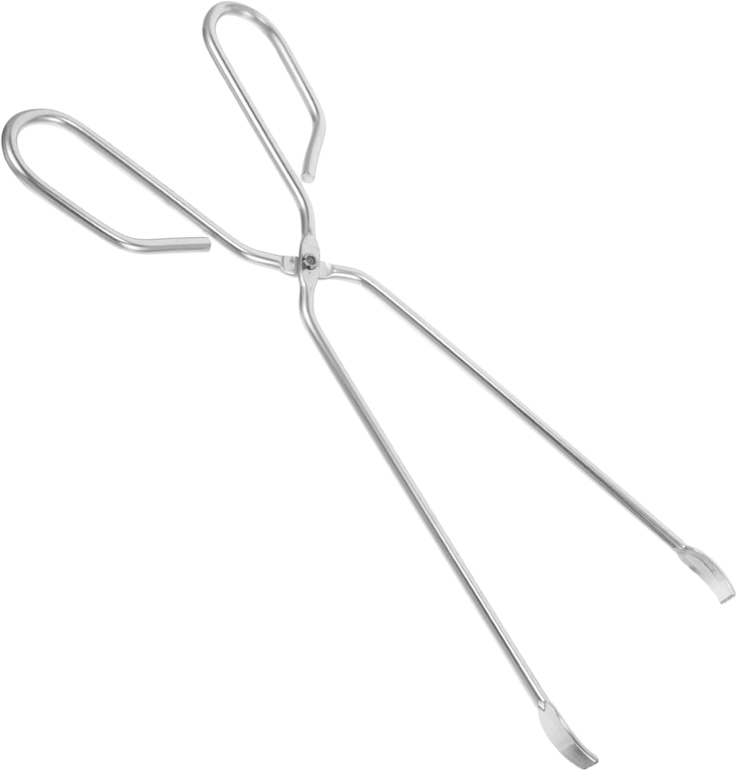 OSOLADYGarbage Pick-up Clip Grabber Tools Garbage Clamp Trash Pick Clips Reusable Tong Garbage Clip Long Trash Picker Sanitationman Tool Grab Tool Litter Picker Silver Stainless Steel