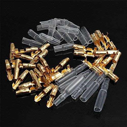 Messing-Rundstecker-Set 3,9 Mm – 100 Paar (50x Si Produktbild-Vorschau 2