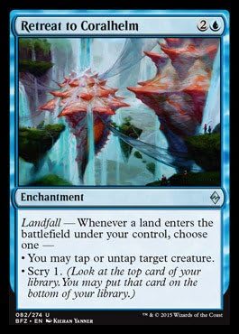 Magic: The Gathering - Retreat to Coralhelm - Battle for Zendikar