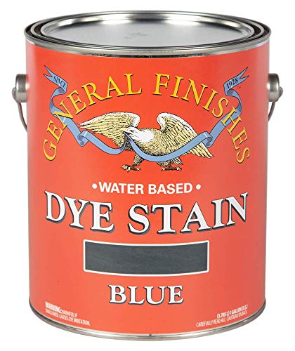 Best Cyber Deals 🔥 General Finishes Water Based Dye, 1 Gallon, Blue