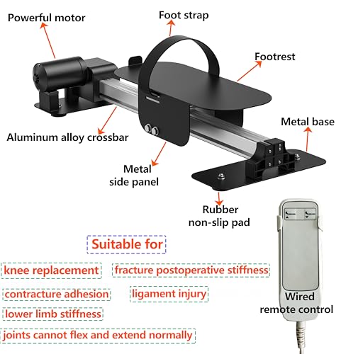 Image of Electric Knee Glide for Knee Replacement Recovery Aids Kit Knee Therapy Exercise Strengthening Equipment for PCL ACL MCL Knee Surgery Before and After,FSA /HSA Eligible 2