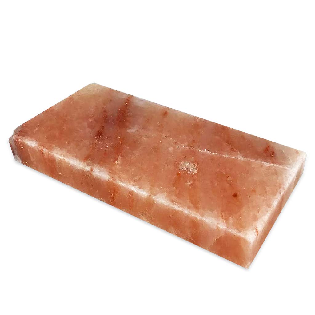 Salt Range Pakistán - Azulejos de sal (20 x 10 x 2,0 cm, 10 unidades)
