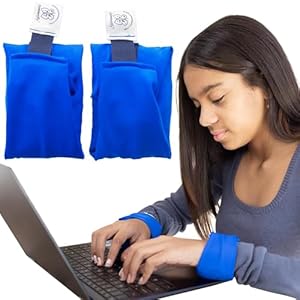 Go-Support Fidget Wrist Bands: Wearable Wrist Rest – Soothing Fidget Bracelet with Beads, A Perfect Wrist Support for Carpal Tunnel