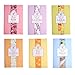 WENTS Sachets Parfumés Hangable Les Tiroirs Armoire Placards Meuble à Chaussures Salles de Bain Voitures 430g 12 Paquets (Lis, Citron, Jasmin, océan, Rose, Lavande)
