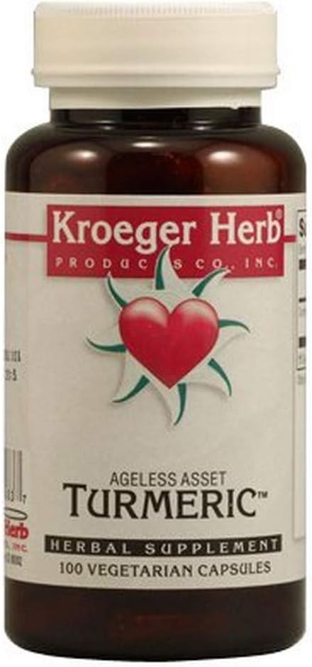 Kroeger Herb Turmeric, 100 Vcap (Pack of 1)