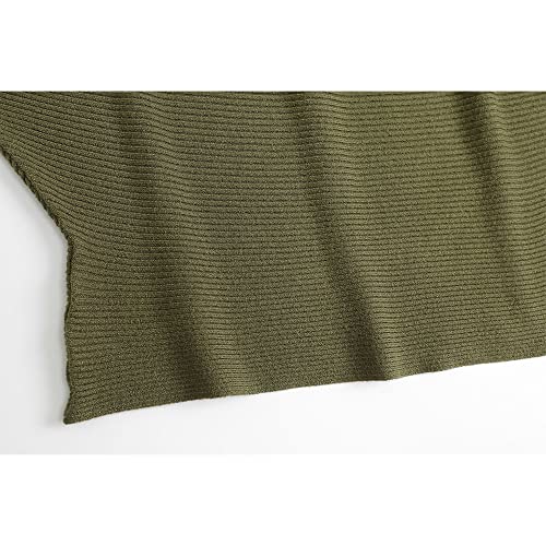 Image of EDSTAR Women Dolman Batwing Sleeves Knitted Sweaters Winter Boat Neck Pullovers Tops