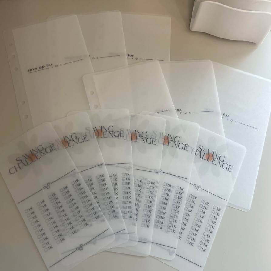 Amazon.co.jp: 積立貯金︎チェックシート付きリフィルA6 : おもちゃ