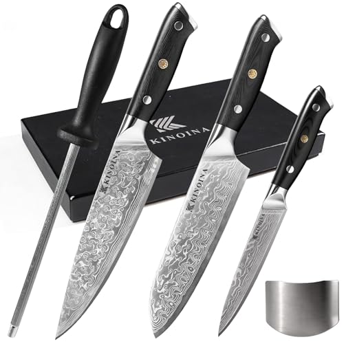 5-Piece Damascus Kitchen Knife Set - image 1
