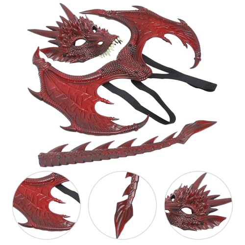 Disfraz de Dragón para Niñas Cómodo y Sin Rozaduras para Halloween 4