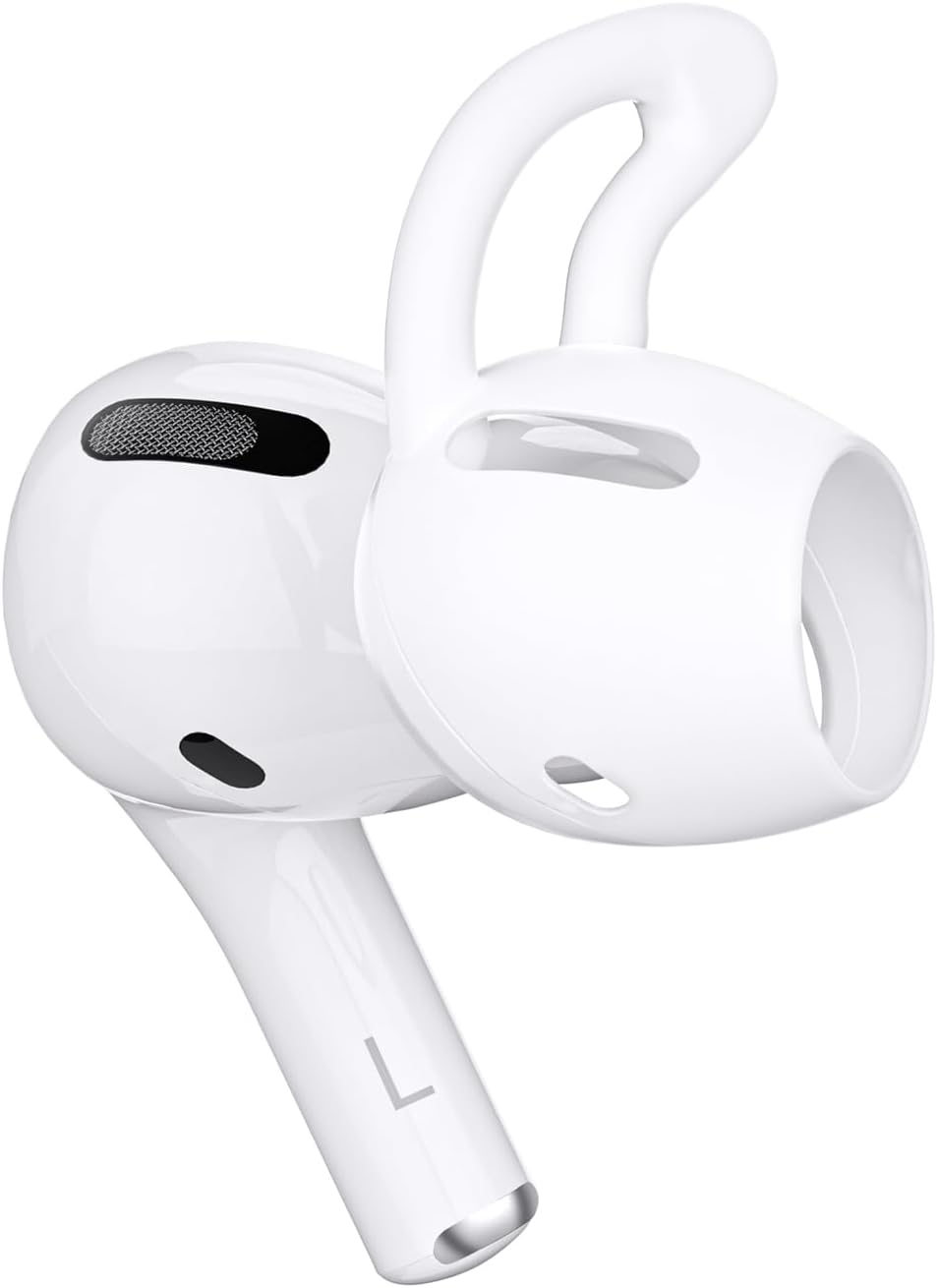 DZH Left Replacement Earbud for AirPods Pro 1 with Detachable Ear Hooks Model A2084 L Side Only Compatible with AirPod 1st Generation